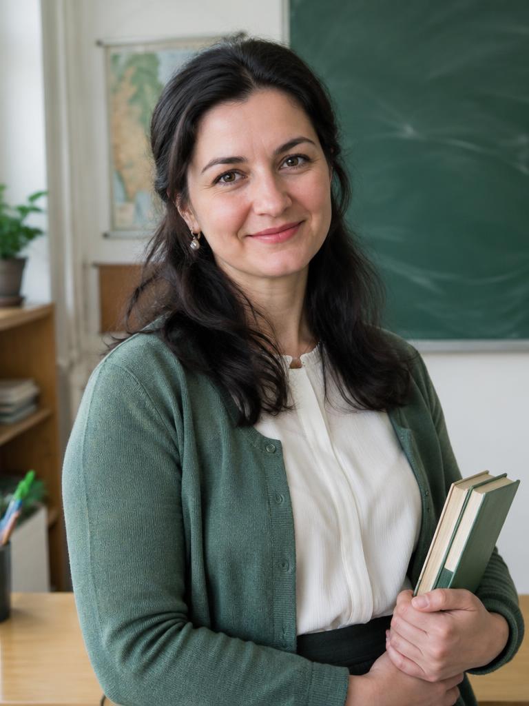 Maria, profesoară